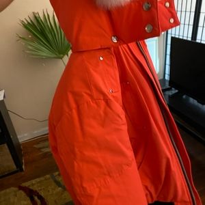 An designer coat